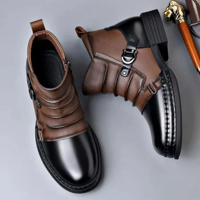 Adler Leather Ankle Boots