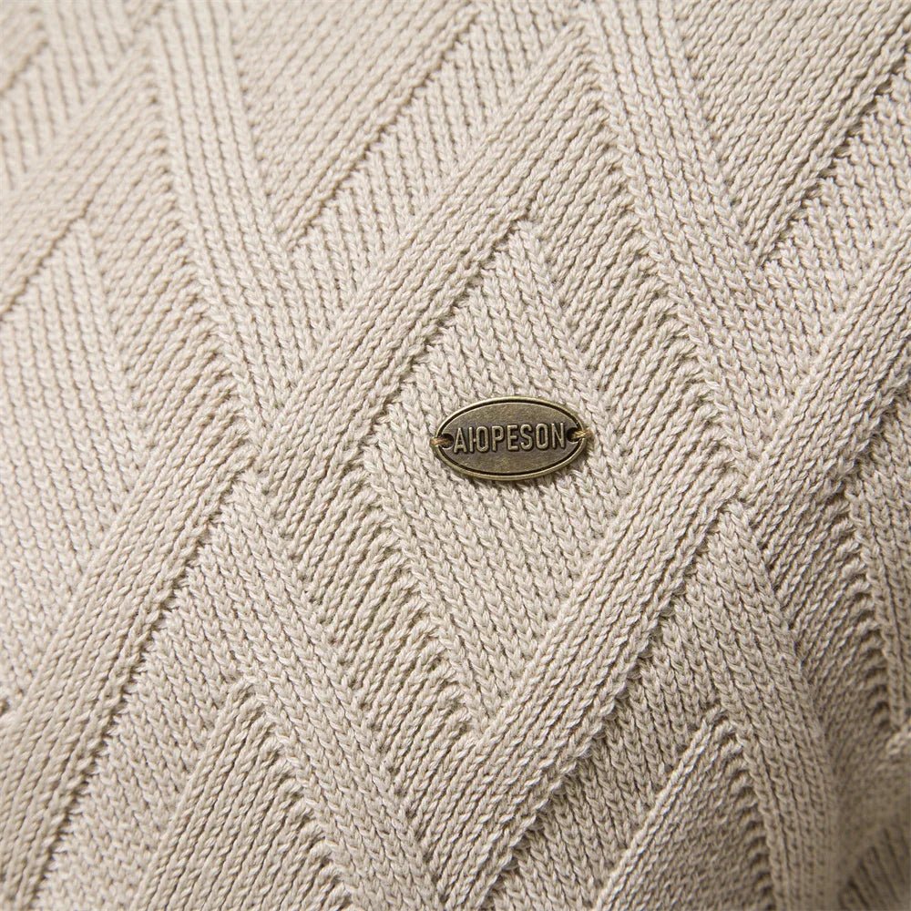 Theodor Sweater With Diamond Pattern