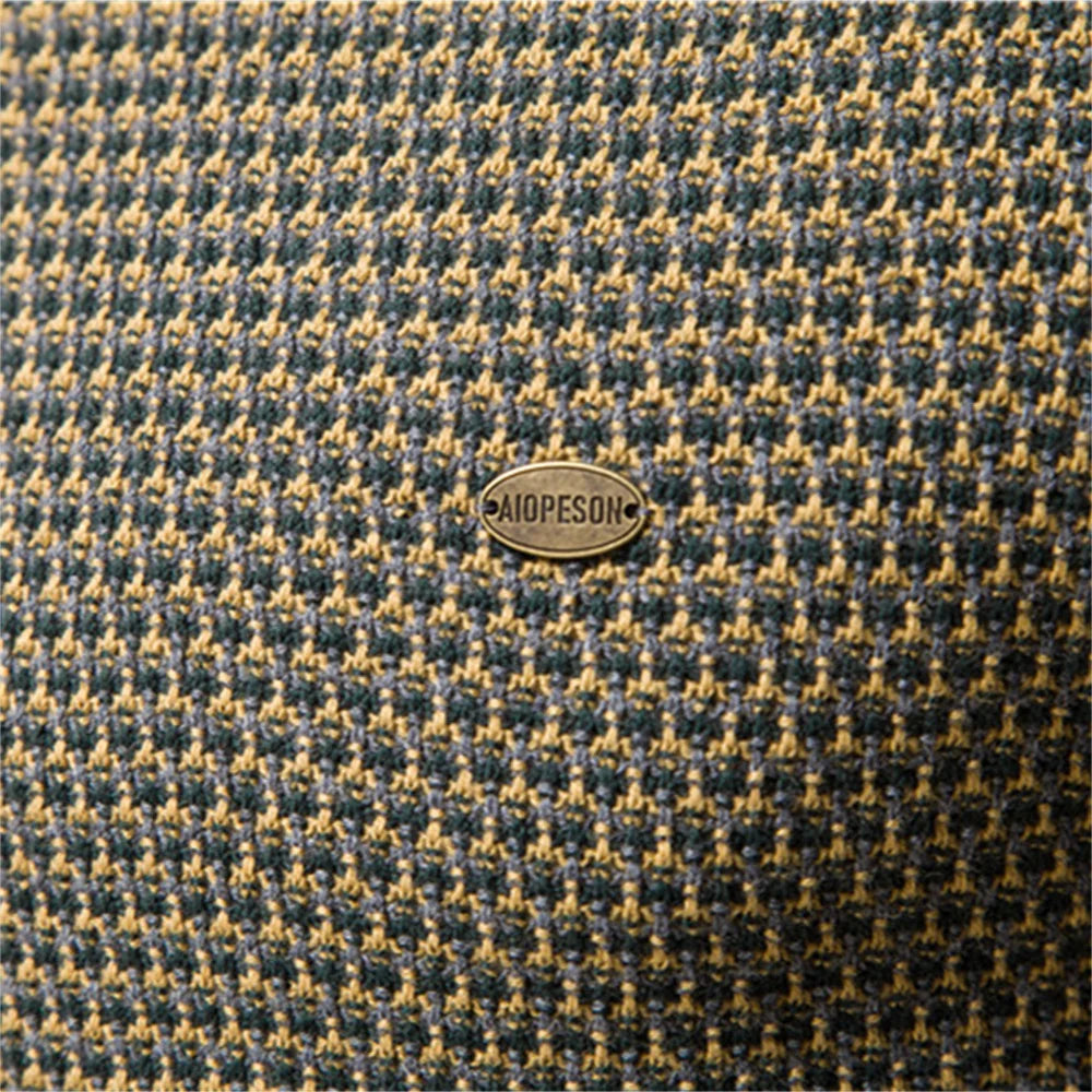 Maurizio Checkered Pattern Sweater