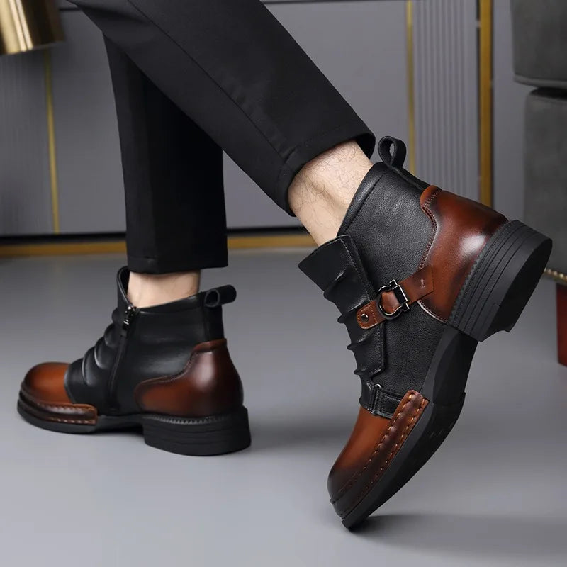 Adler Leather Ankle Boots