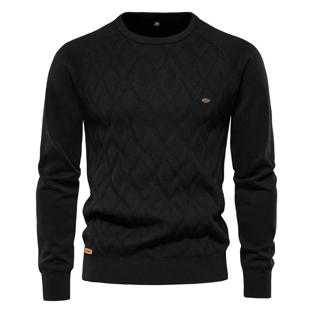 Theodor Sweater With Diamond Pattern