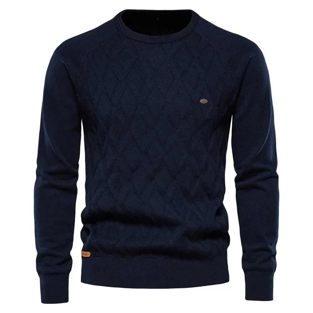 Theodor Sweater With Diamond Pattern