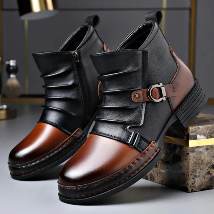 Adler Leather Ankle Boots
