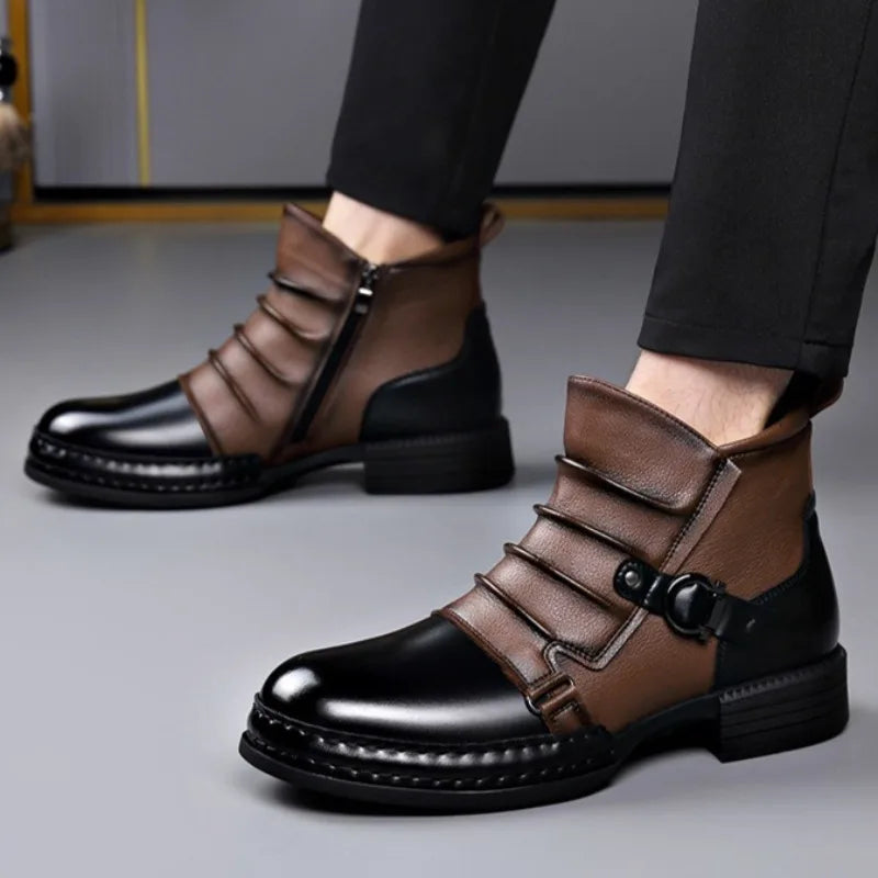 Adler Leather Ankle Boots