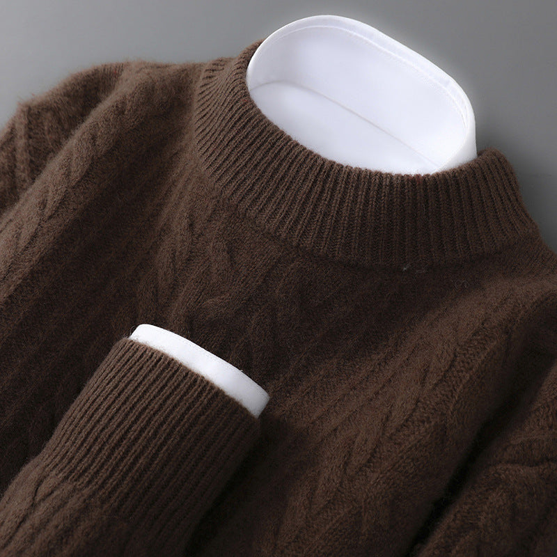 Spence Cashmere Cable Knit Sweater