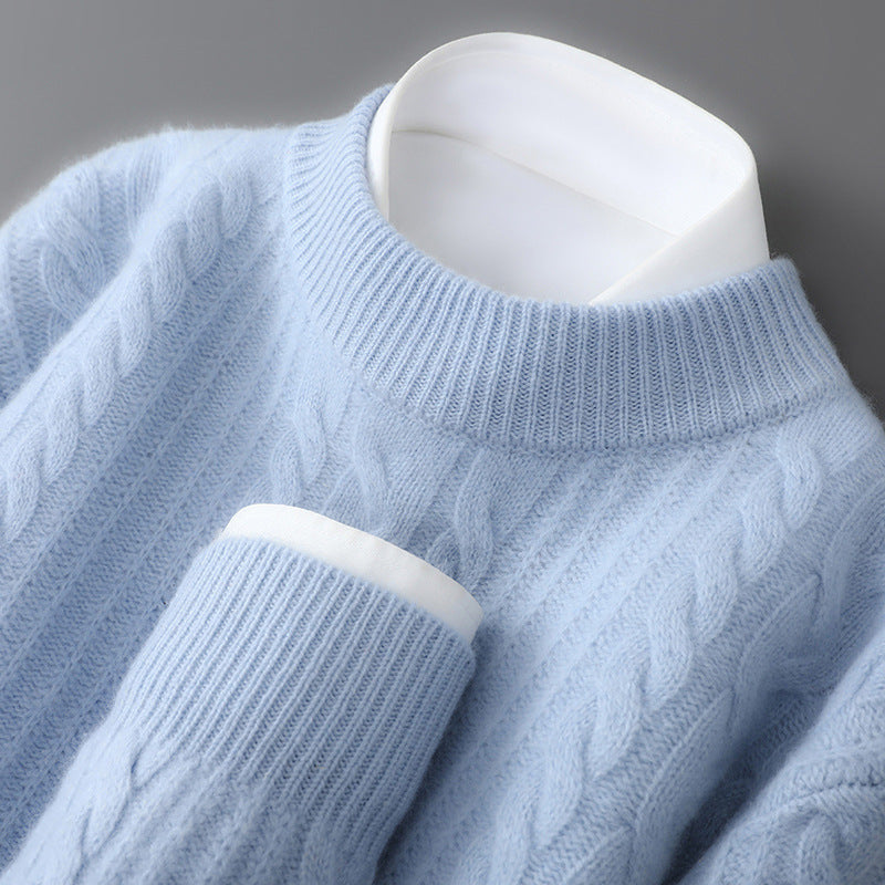 Spence Cashmere Cable Knit Sweater