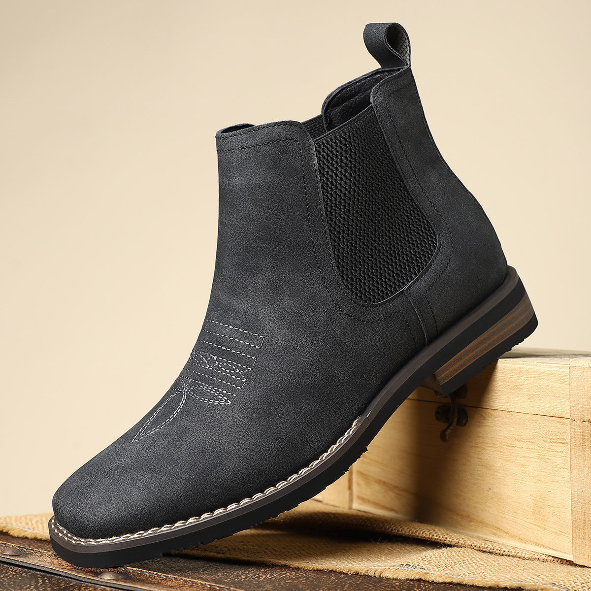 Ciedera Classic Leather Chelsea Boots