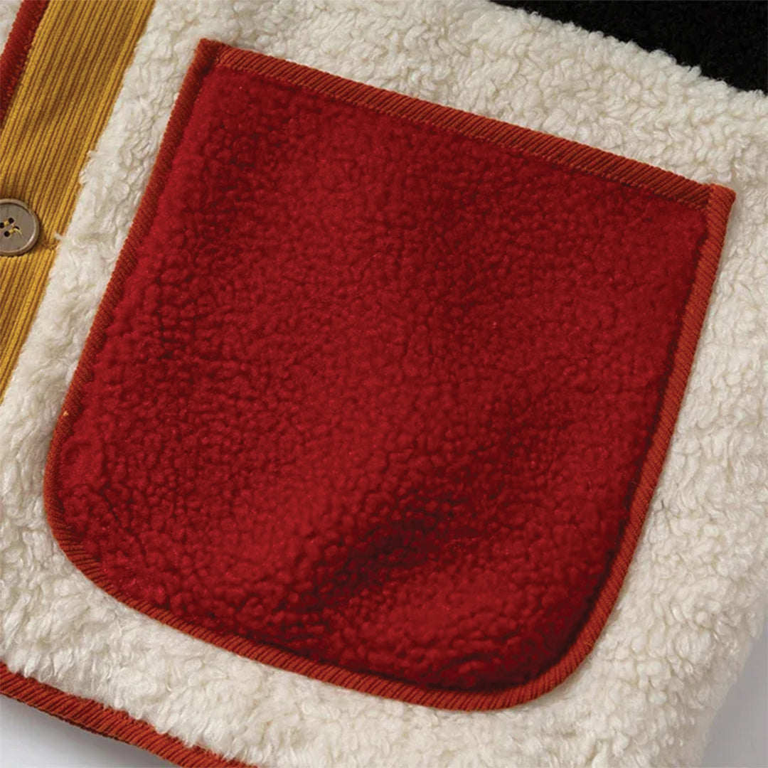 Savoni Color-Block Fleece Jacket