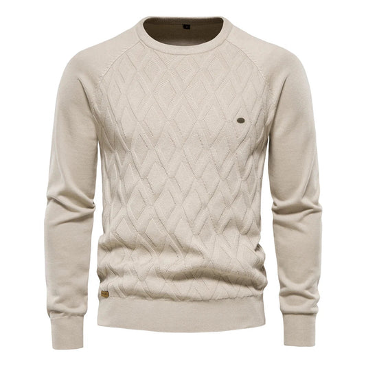 Theodor Sweater With Diamond Pattern