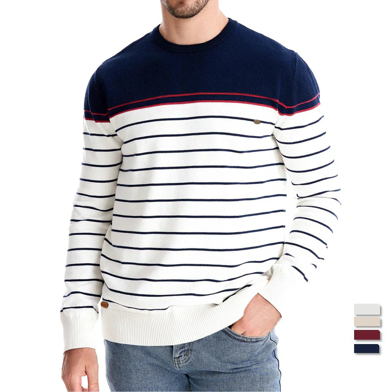 Salvatore Striped Sweater