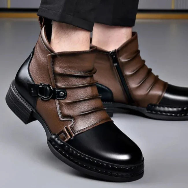 Adler Leather Ankle Boots