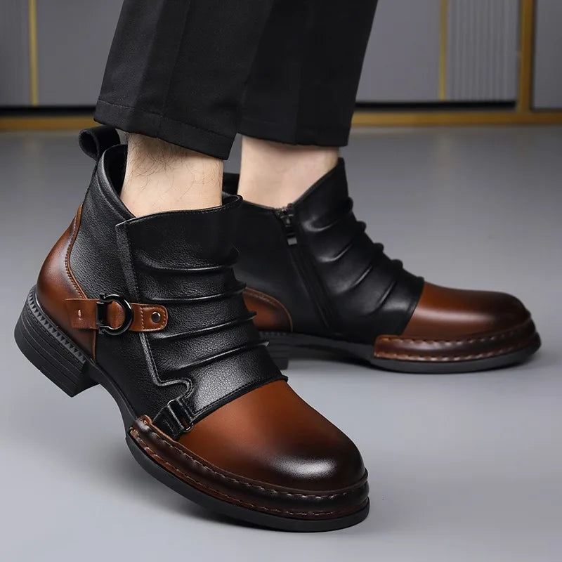 Adler Leather Ankle Boots