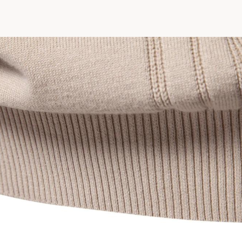 Leandro Elegant Sweater With Checkered Design