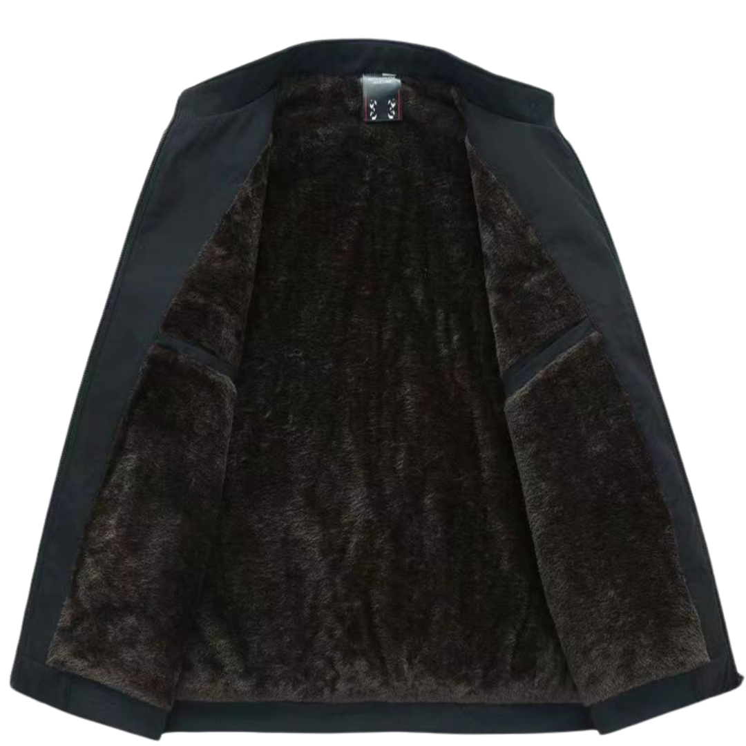 Ciedera Shearling-Lined Jacket