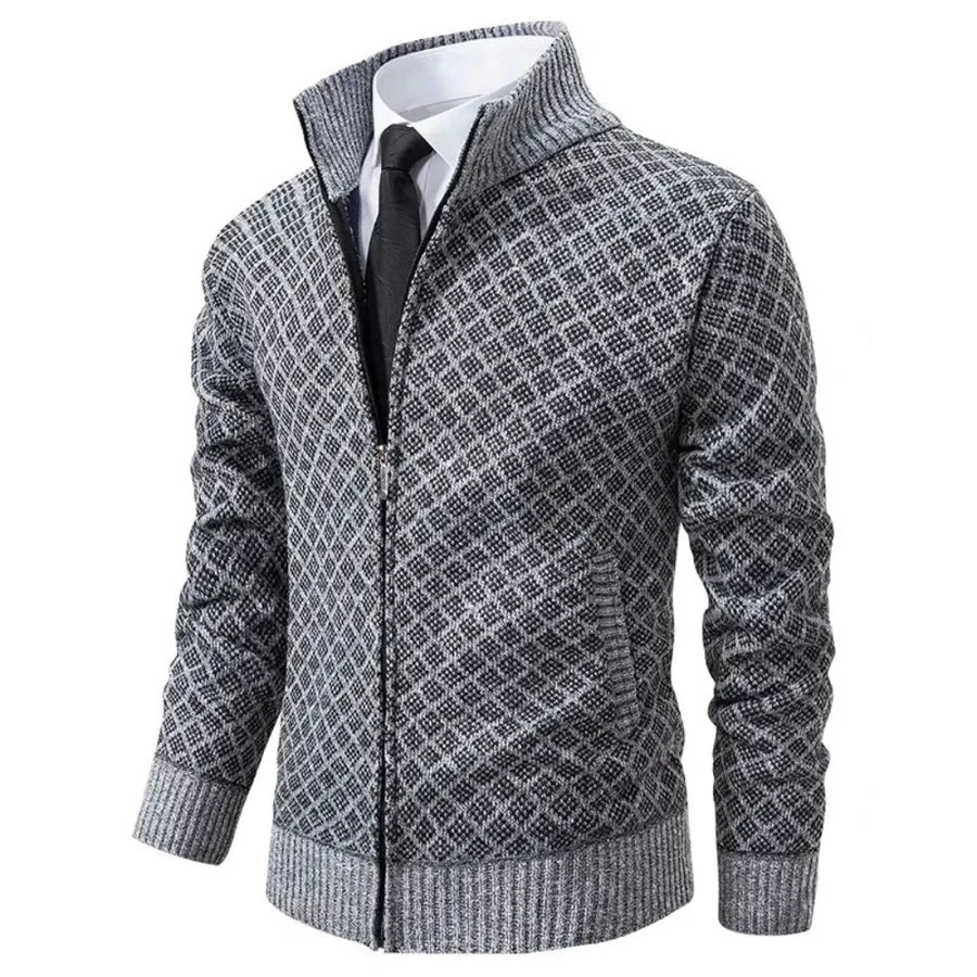 Ciedera Knitted Zip Cardigan