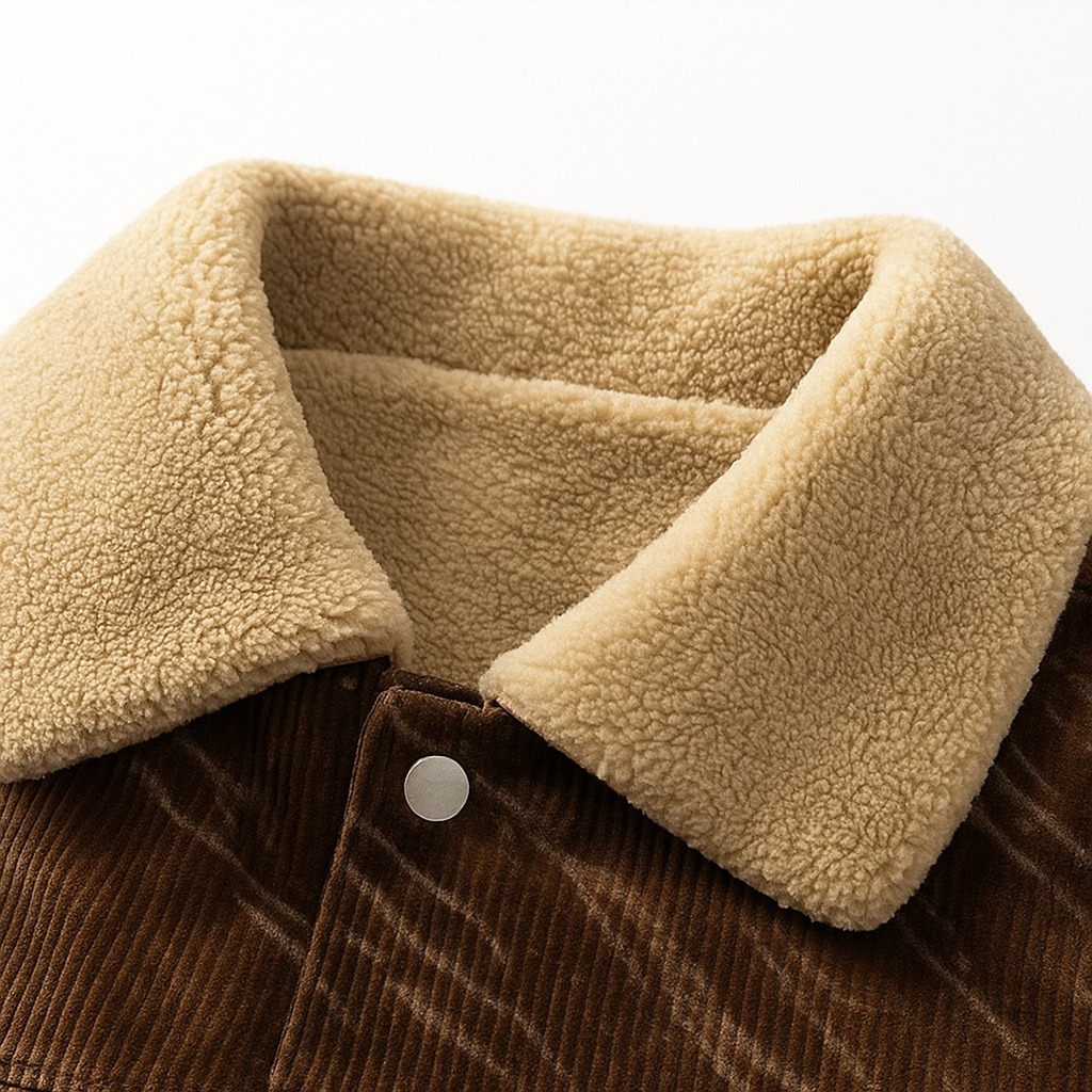 Corduroy Sherpa Jacket