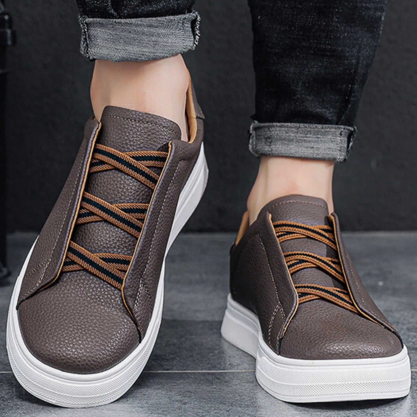 Belvedere Leather Sneakers