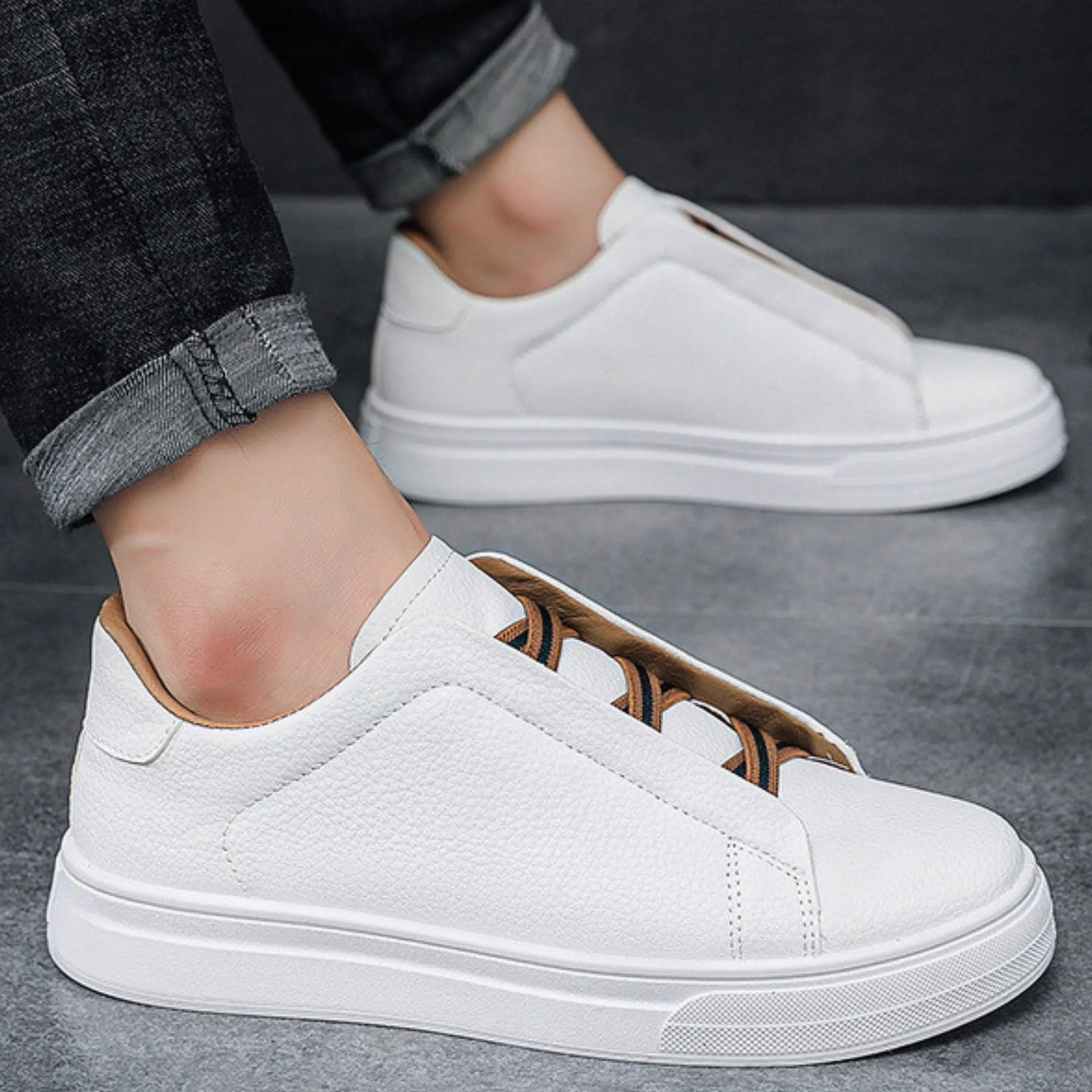 Belvedere Leather Sneakers