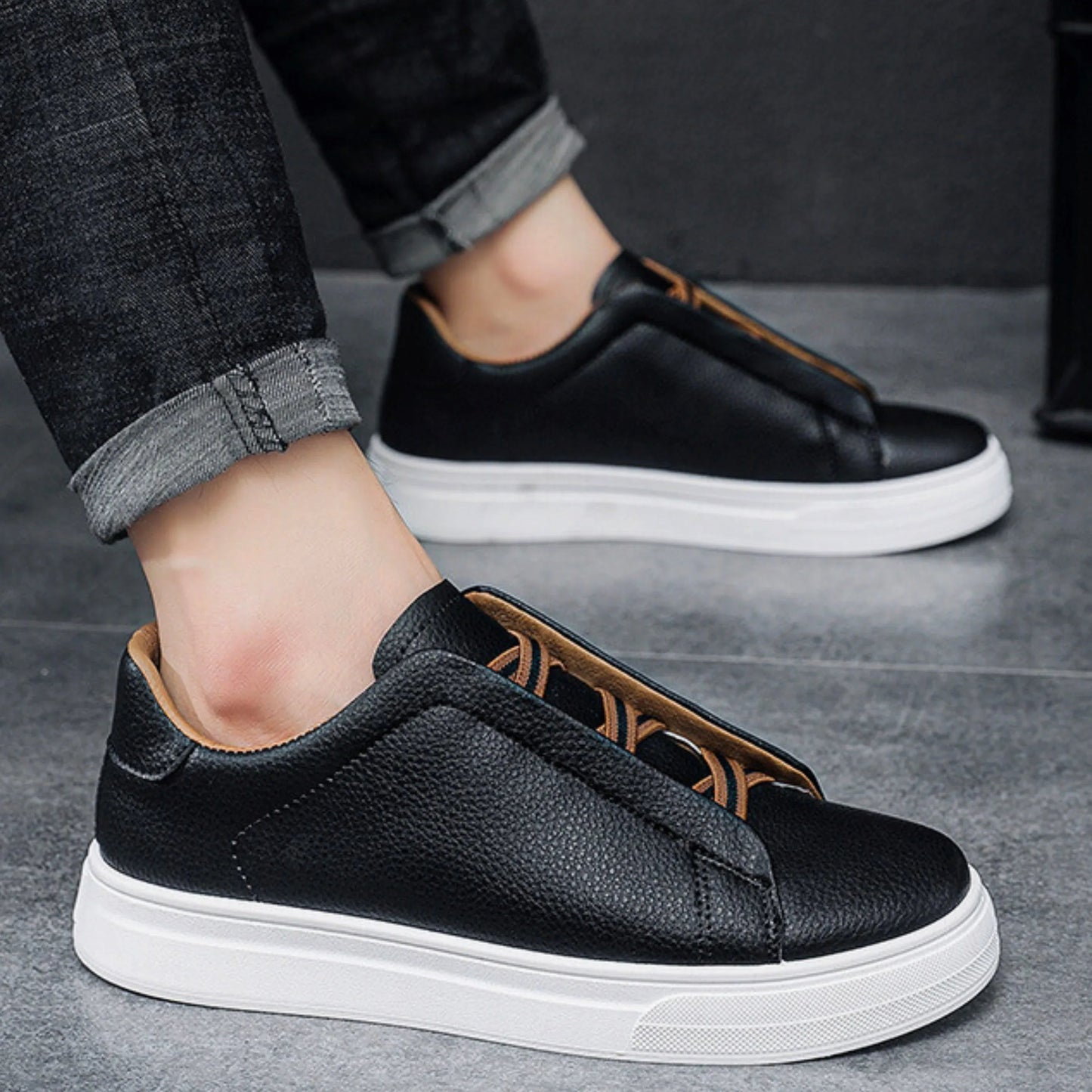 Belvedere Leather Sneakers