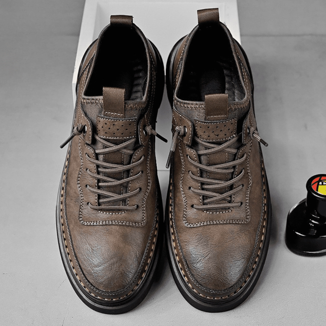 Brooks Leather Sneakers