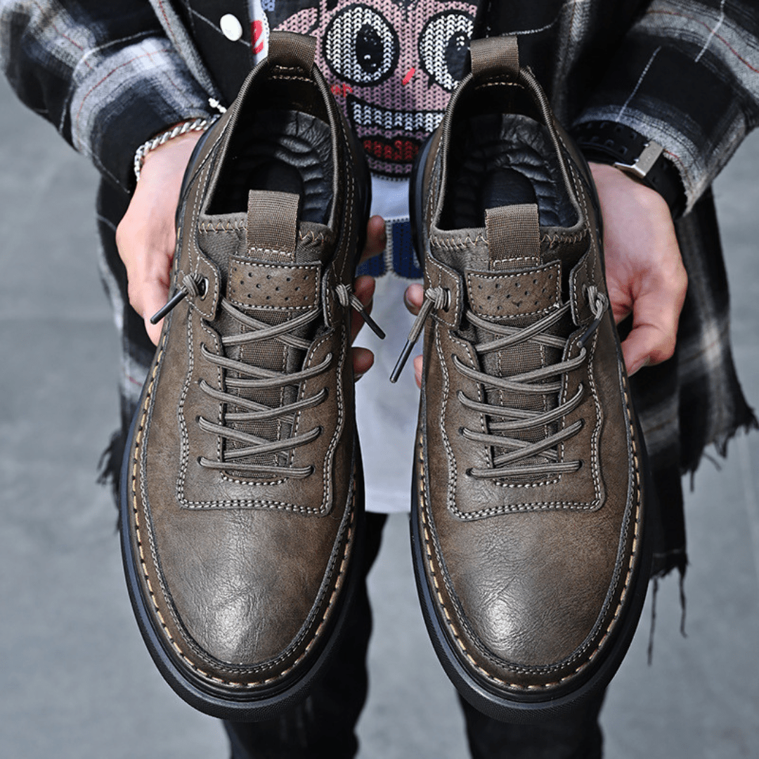 Brooks Leather Sneakers