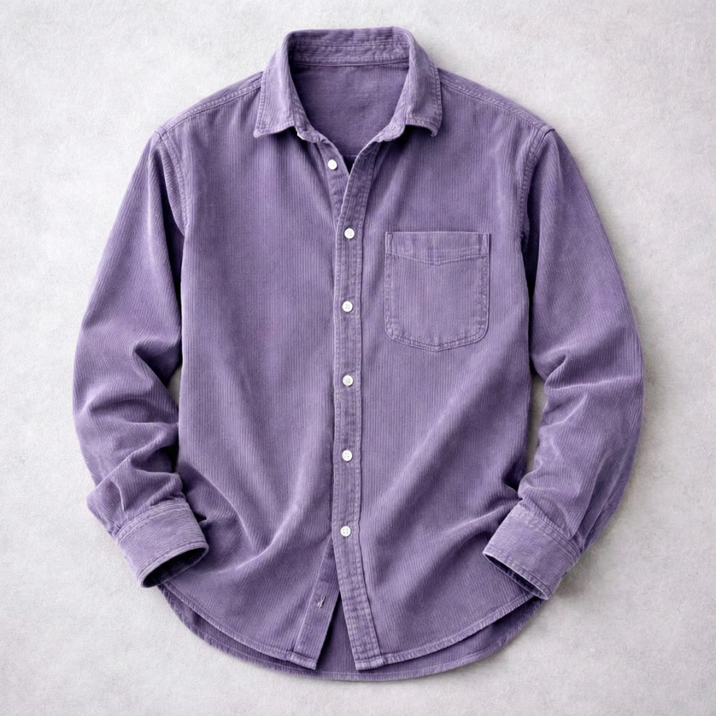 Barger Corduroy Button-Up Shirt