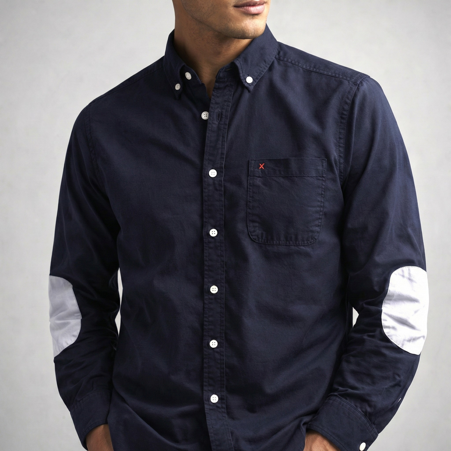 Oxford Cotton Button-Down Shirt