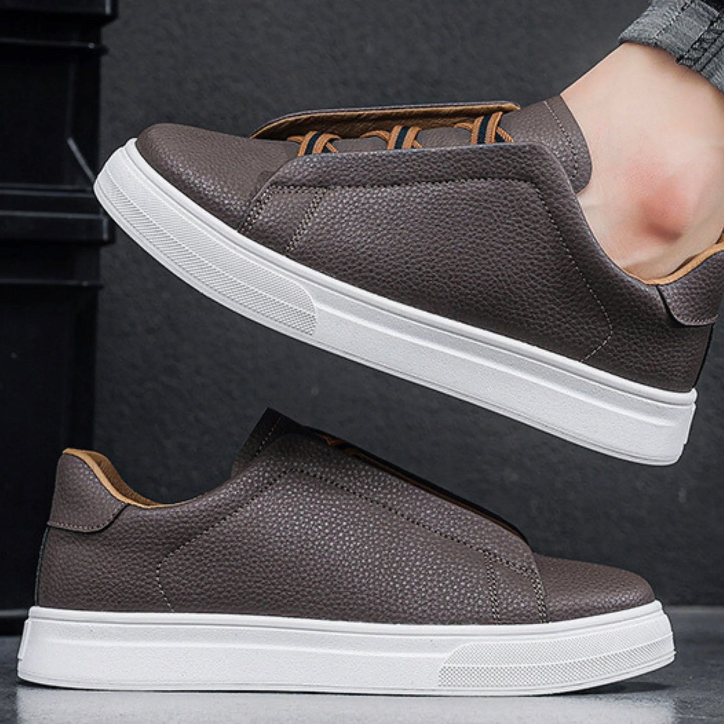 Belvedere Leather Sneakers