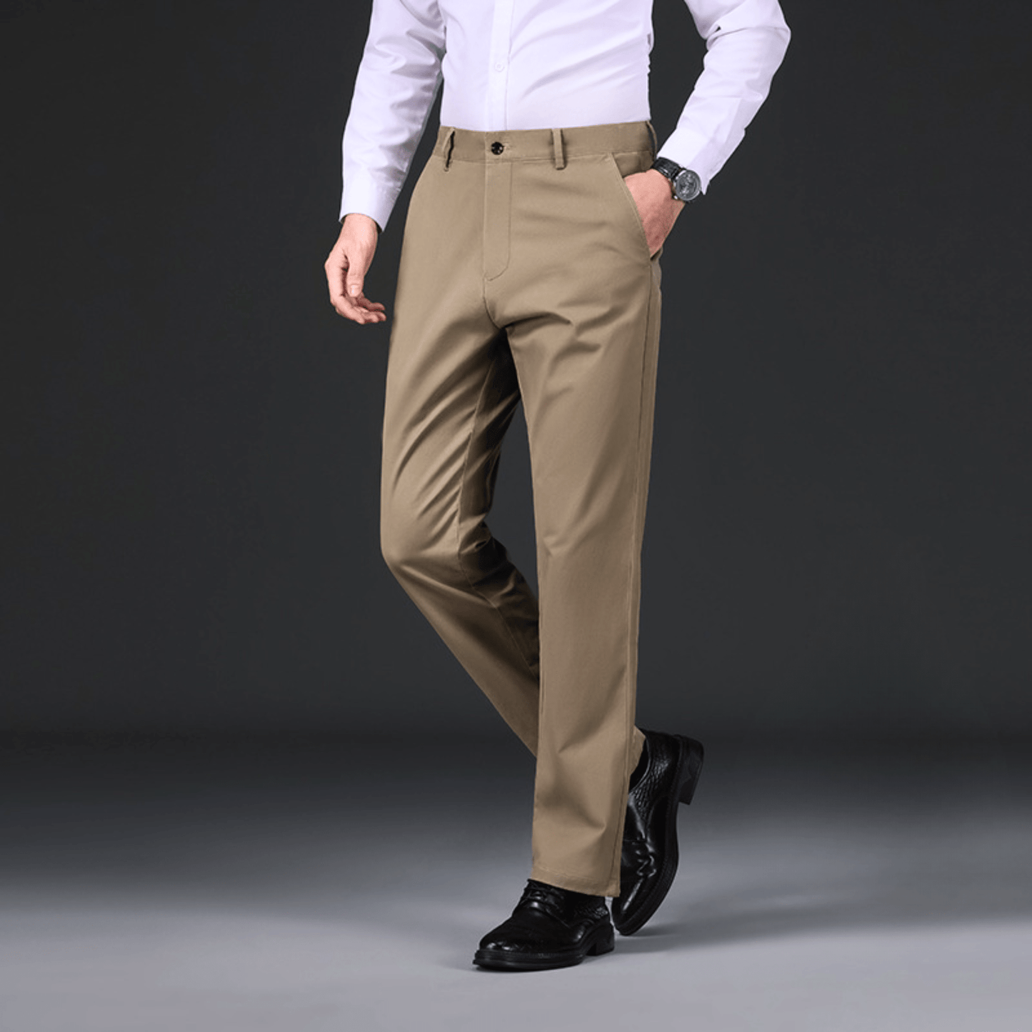 Orseno Fleece-Lined Chinos