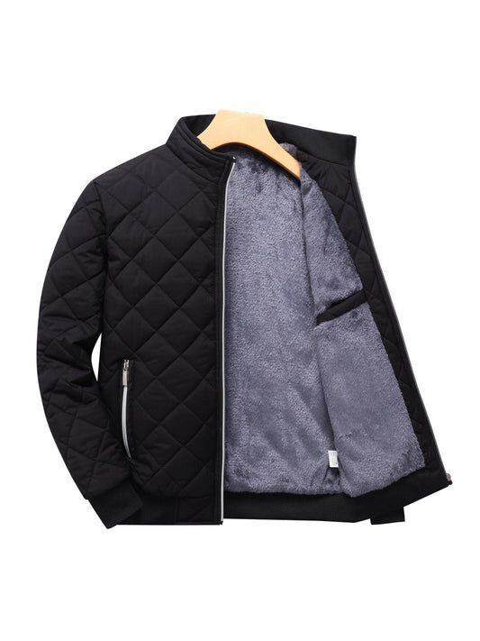 Jules Quilted Fleece-Lined Jacket