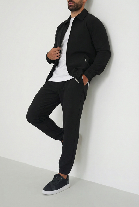 Milano Modern Zip-Up Tracksuit