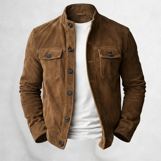 Porter Suede Utility Jacket