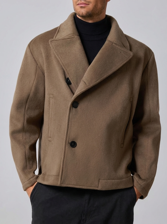 Amari Tailored Wool Short Jacket