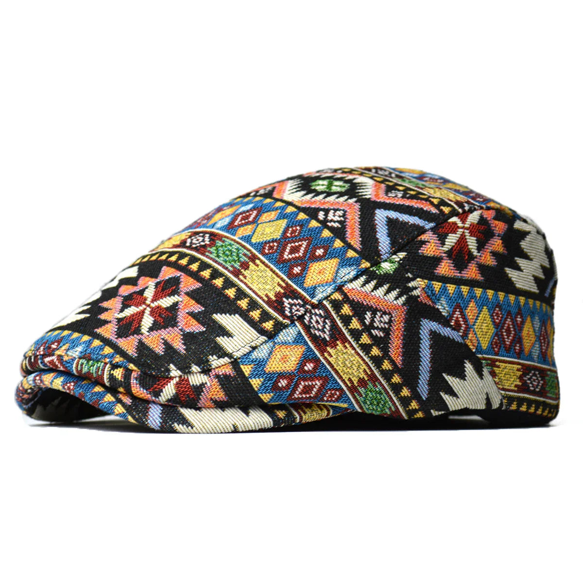Arleno Patterned Flat Cap