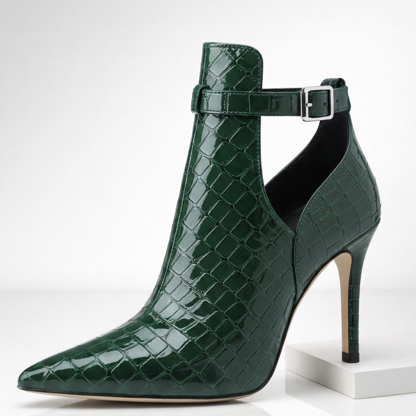 Aurea Gator Stiletto Heels
