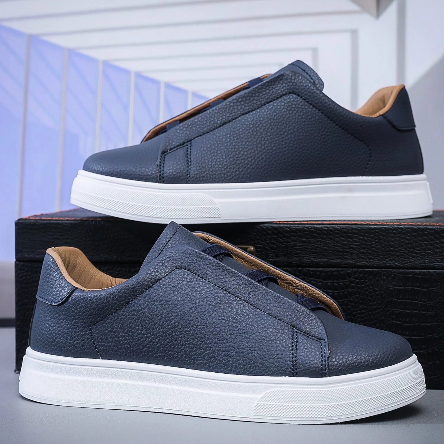 Belvedere Leather Sneakers