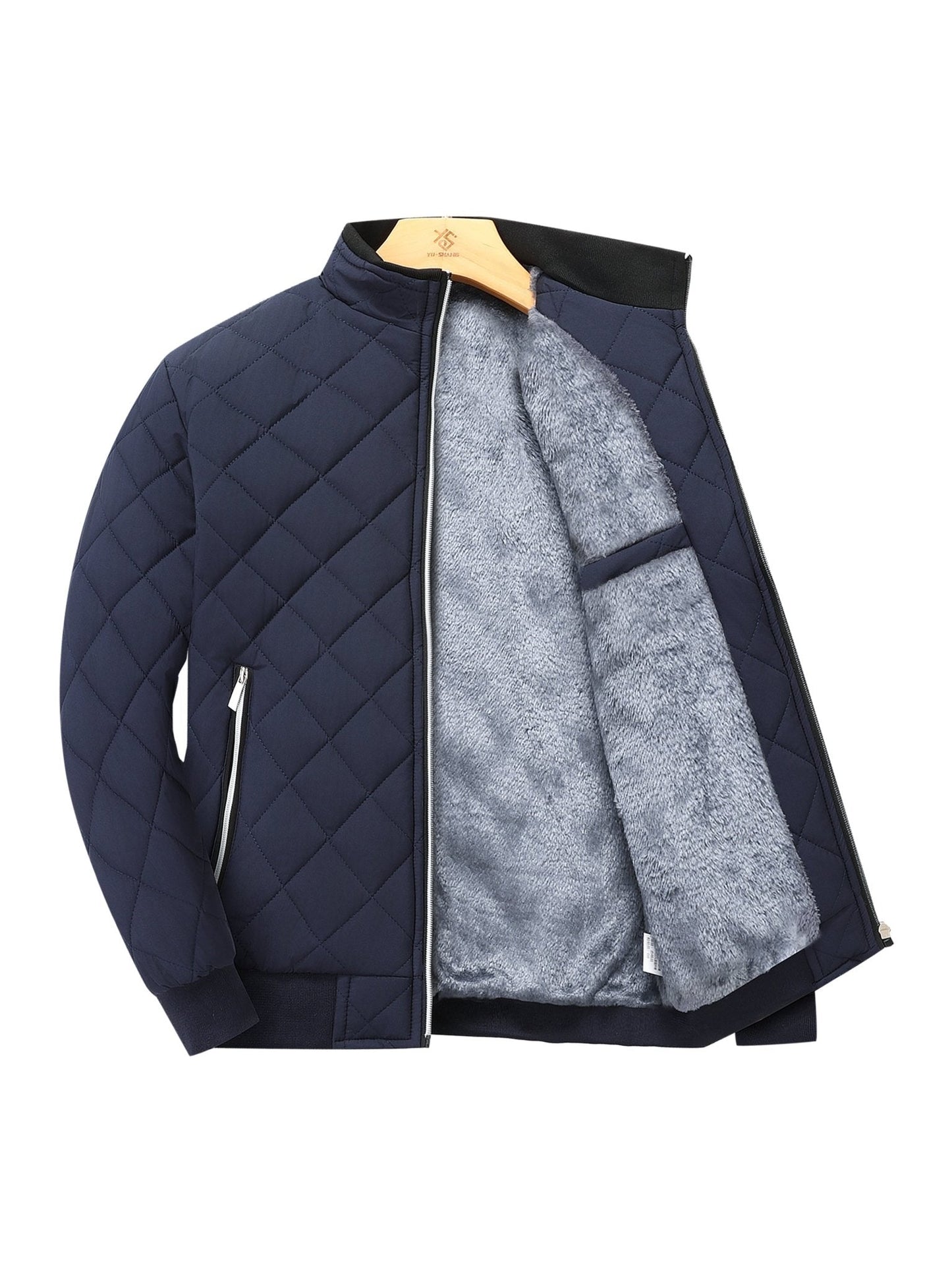 Jules Quilted Fleece-Lined Jacket