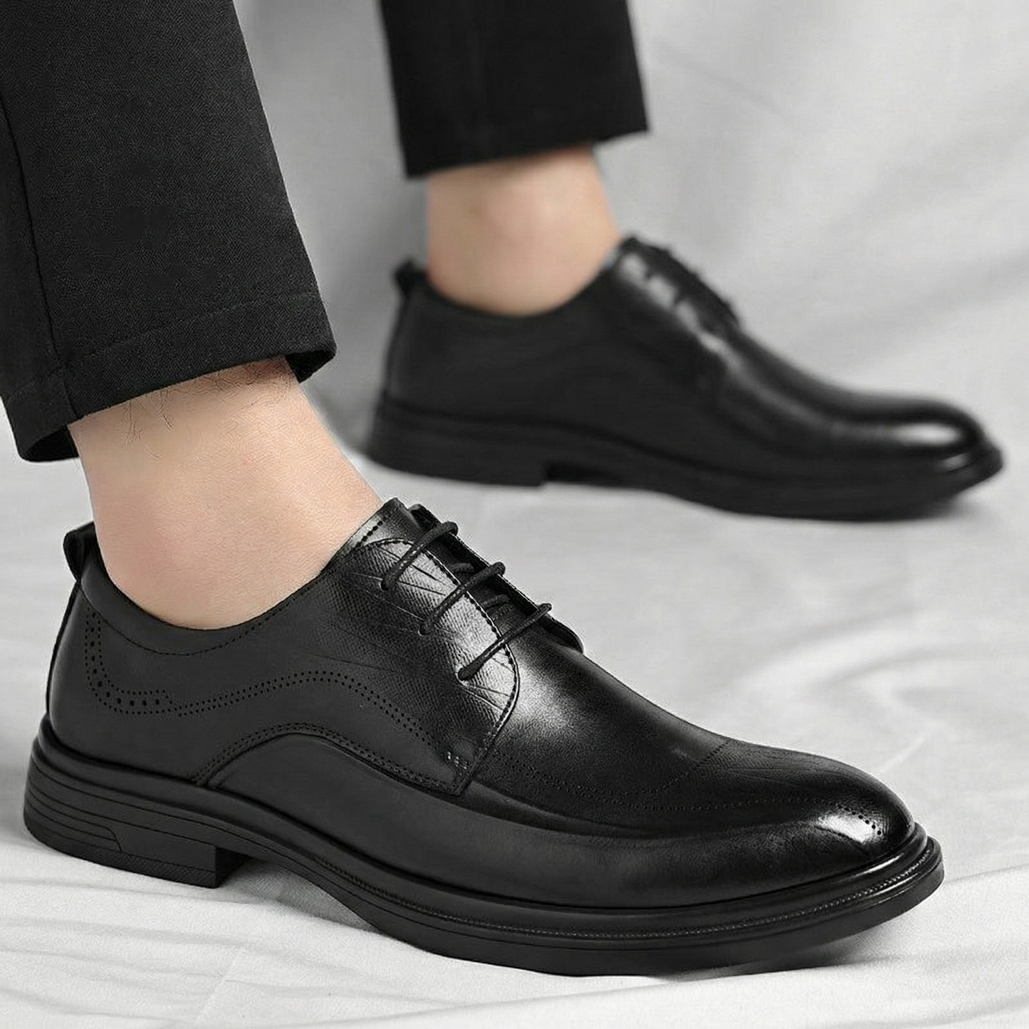 Lusano Leather Dress Shoes