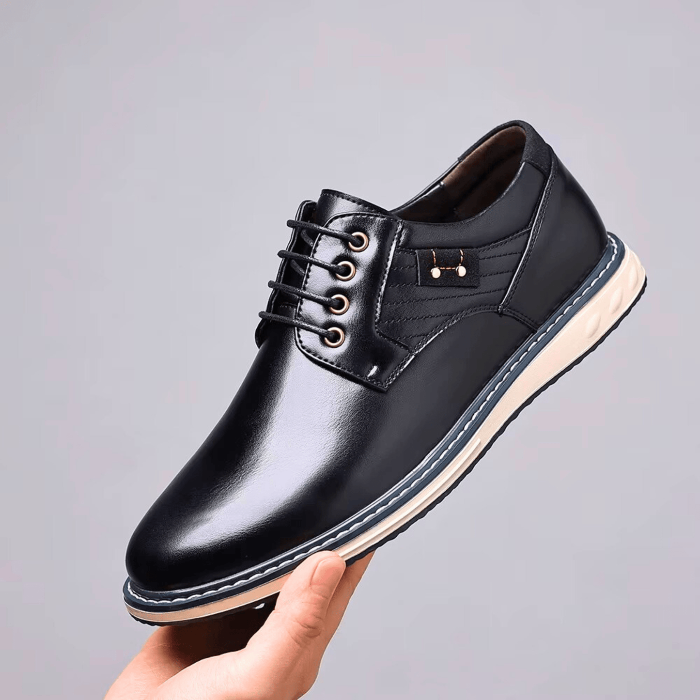 Napoli Leather Derby Shoes