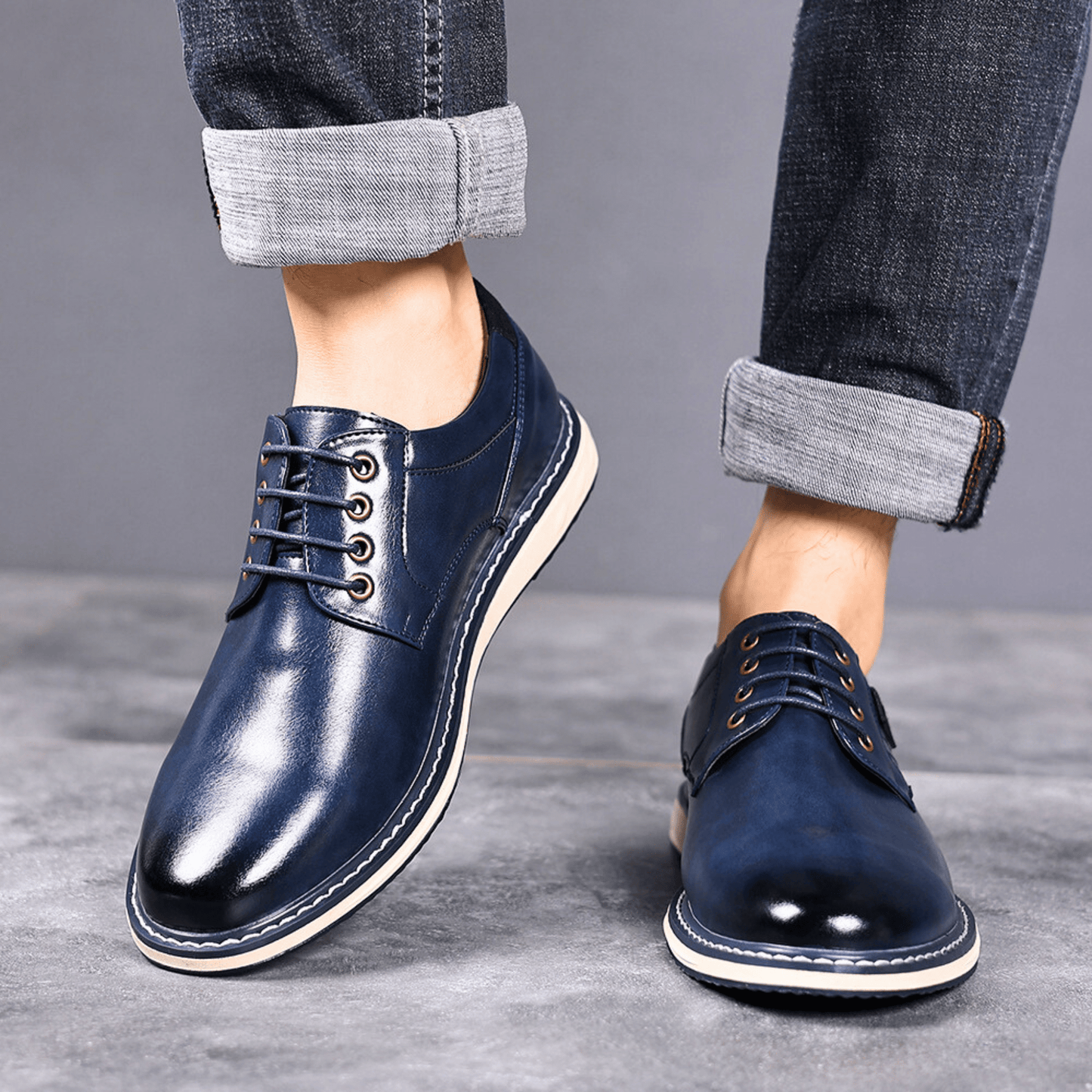 Napoli Leather Derby Shoes