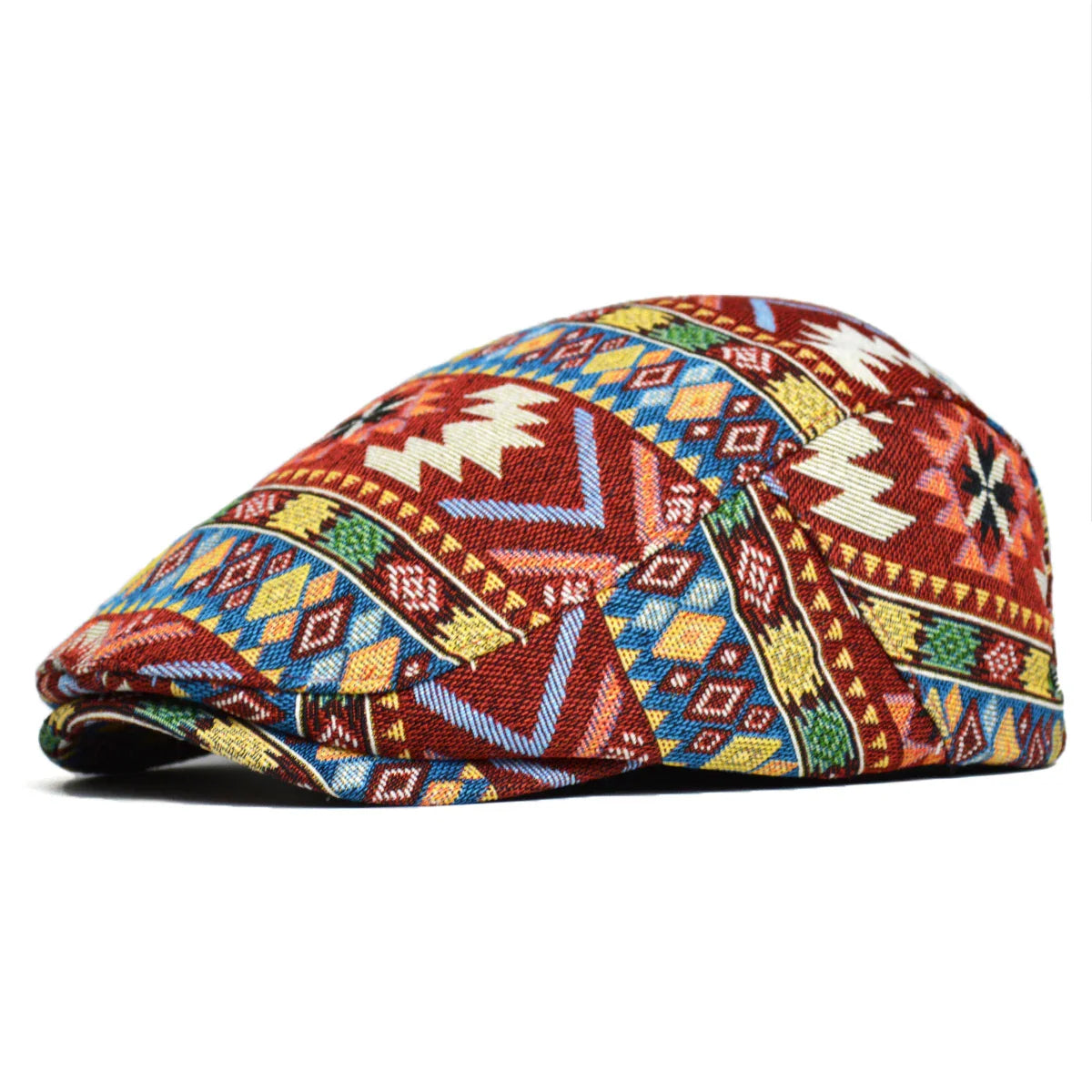Arleno Patterned Flat Cap