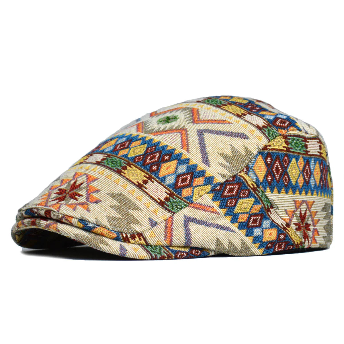 Arleno Patterned Flat Cap