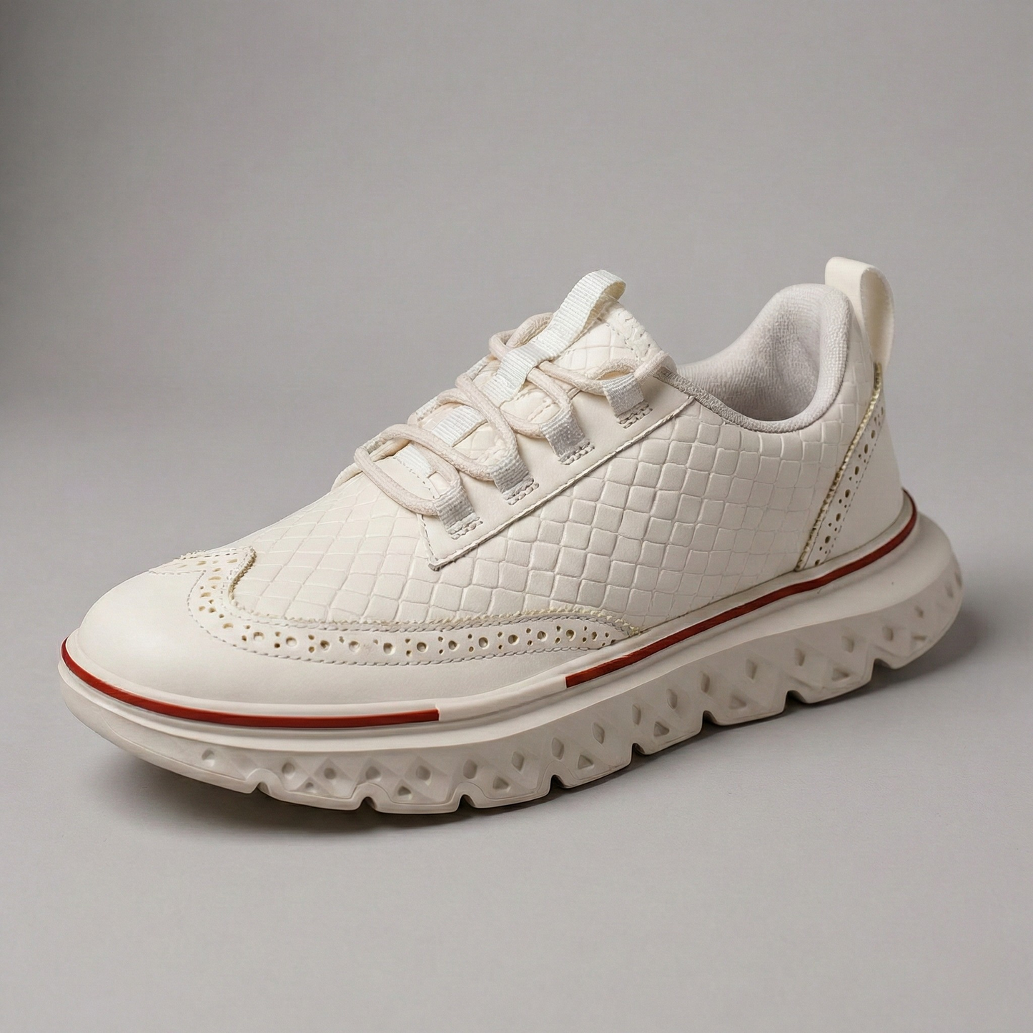 Grant Woven Leather Sneakers