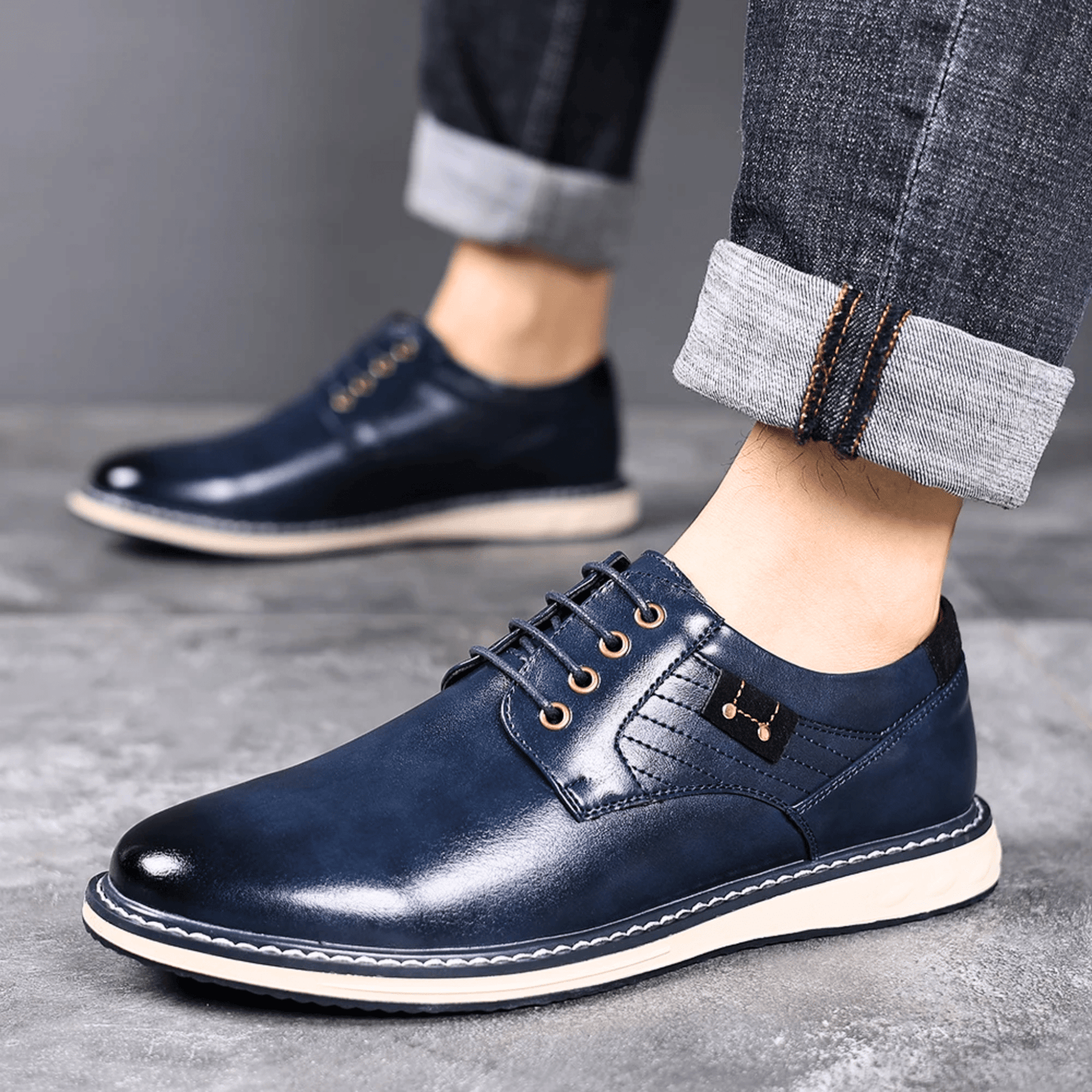 Napoli Leather Derby Shoes