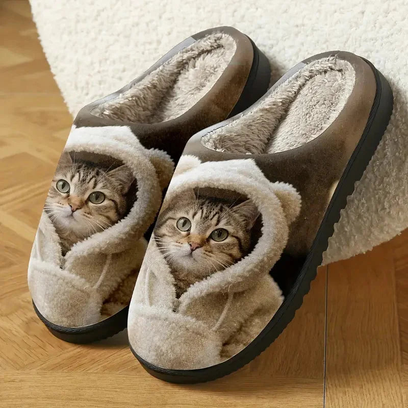 Ciedera Cozy Kitty Slippers