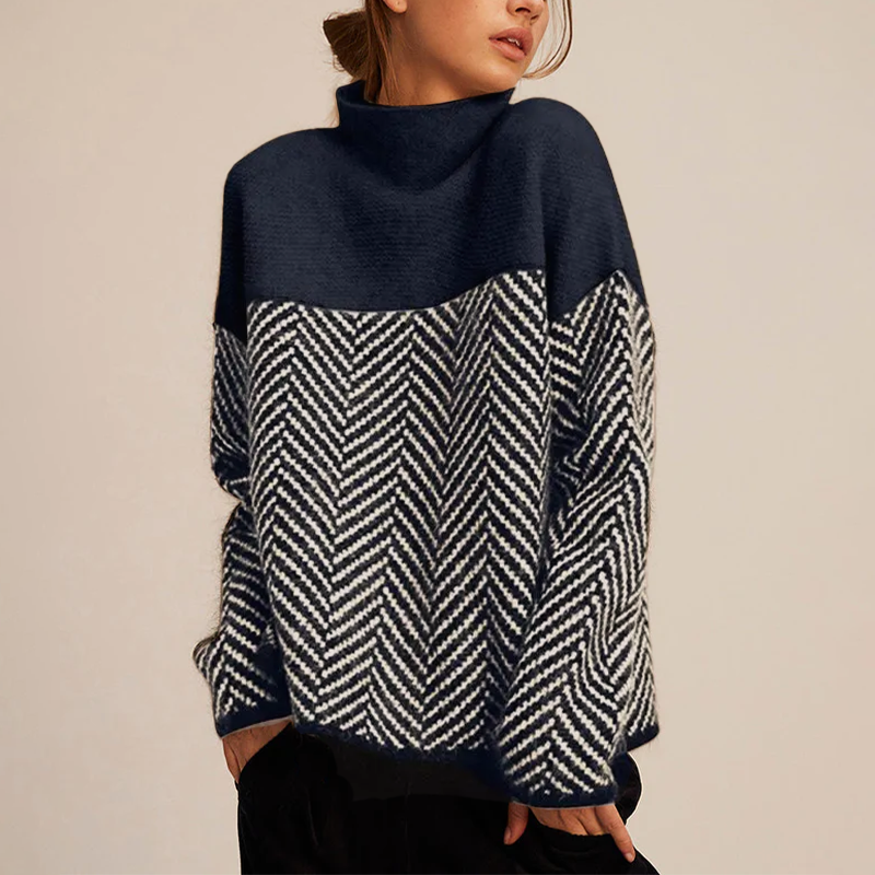Knitted Turtleneck Sweater