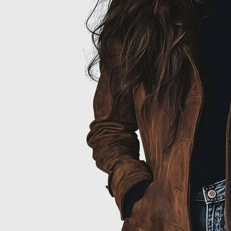 Ciedera Suede Coat