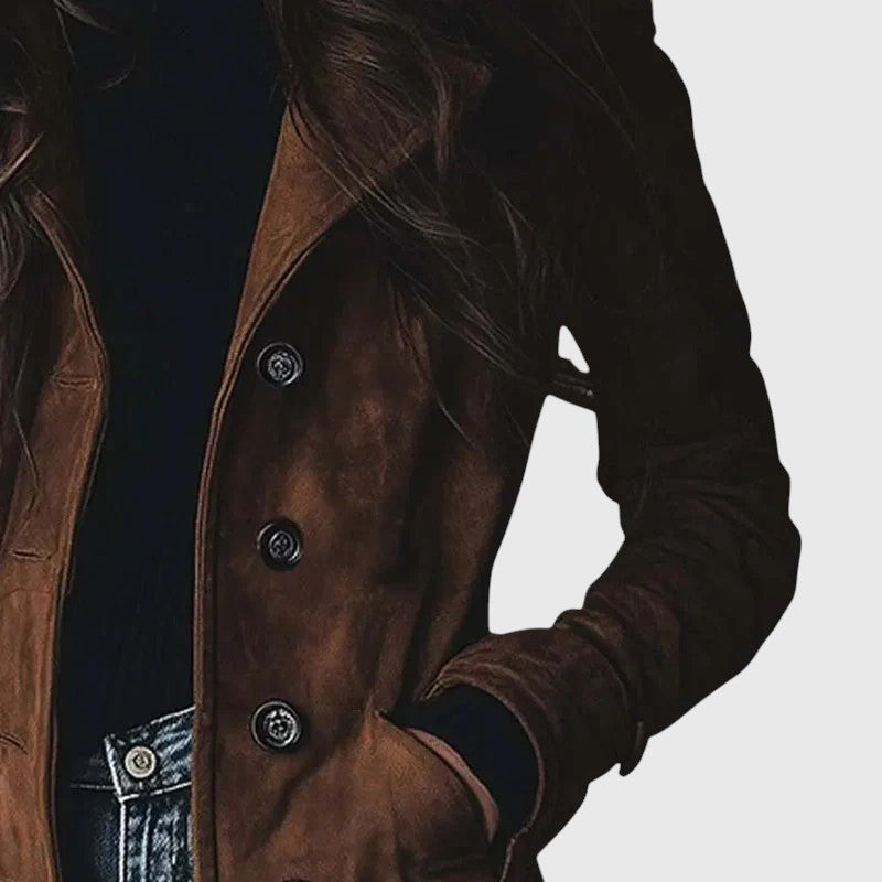 Ciedera Suede Coat