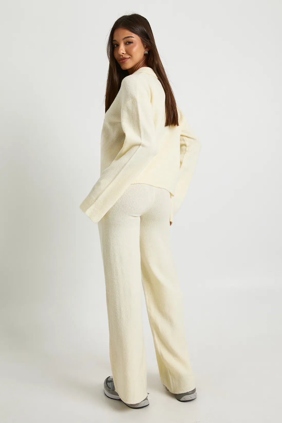 Ciedera Collared Co-Ord Cream
