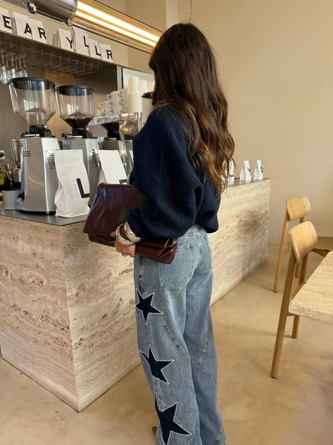 Cleo Star Straight Jeans